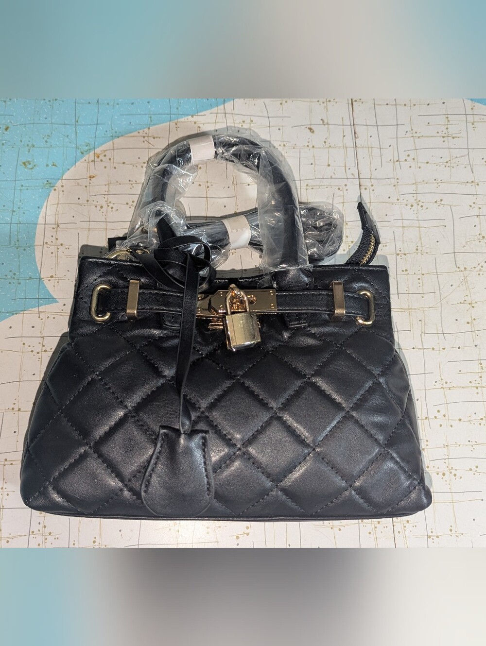 Badgley Mischka Black tote bag Vegan Leather
